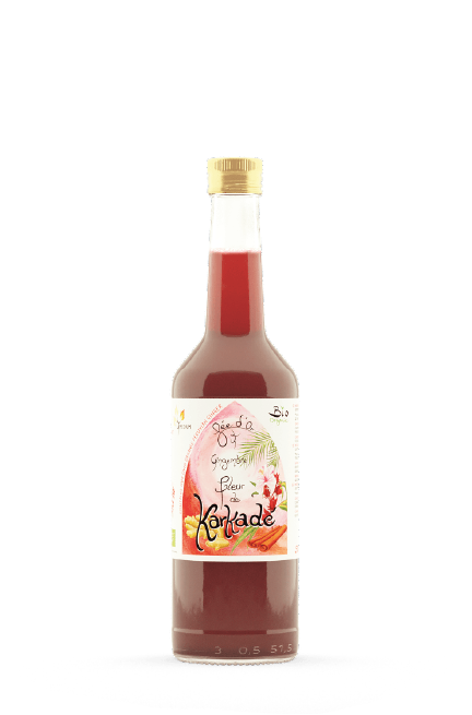 Jus de gingembre - L'Or-Ange & Hibiscus