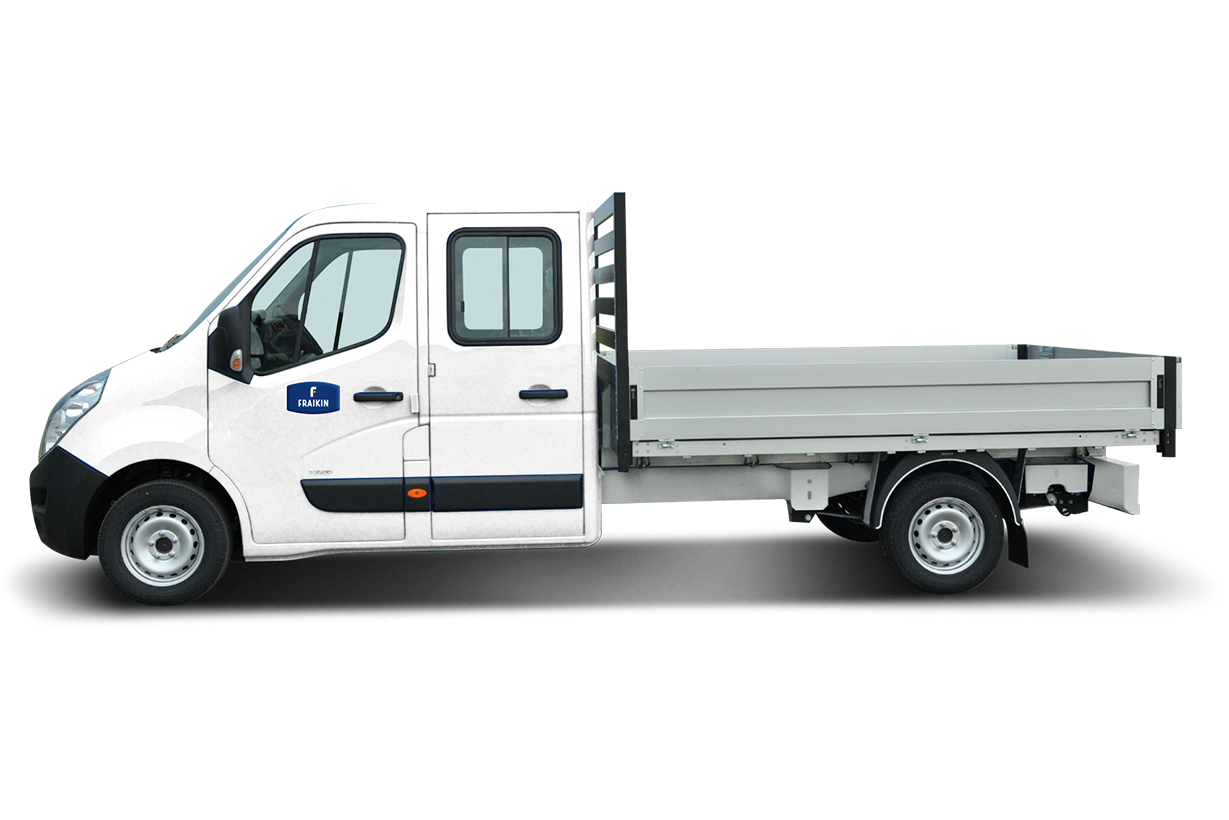 Camionnette avec plateau fixe ou benne - 3.5 tonnes | Location Véhicule Industriel